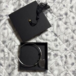 Silver graduation Charm Bracelet